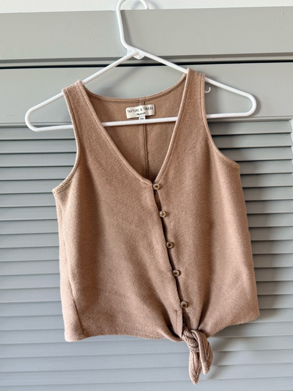Madewell - Texture & Thread Tank Sweater